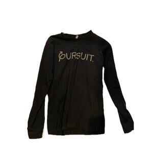 AS Color Staple Black Long Sleeve Shirt Mens Med